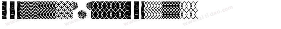 Peoni Patterns字体转换